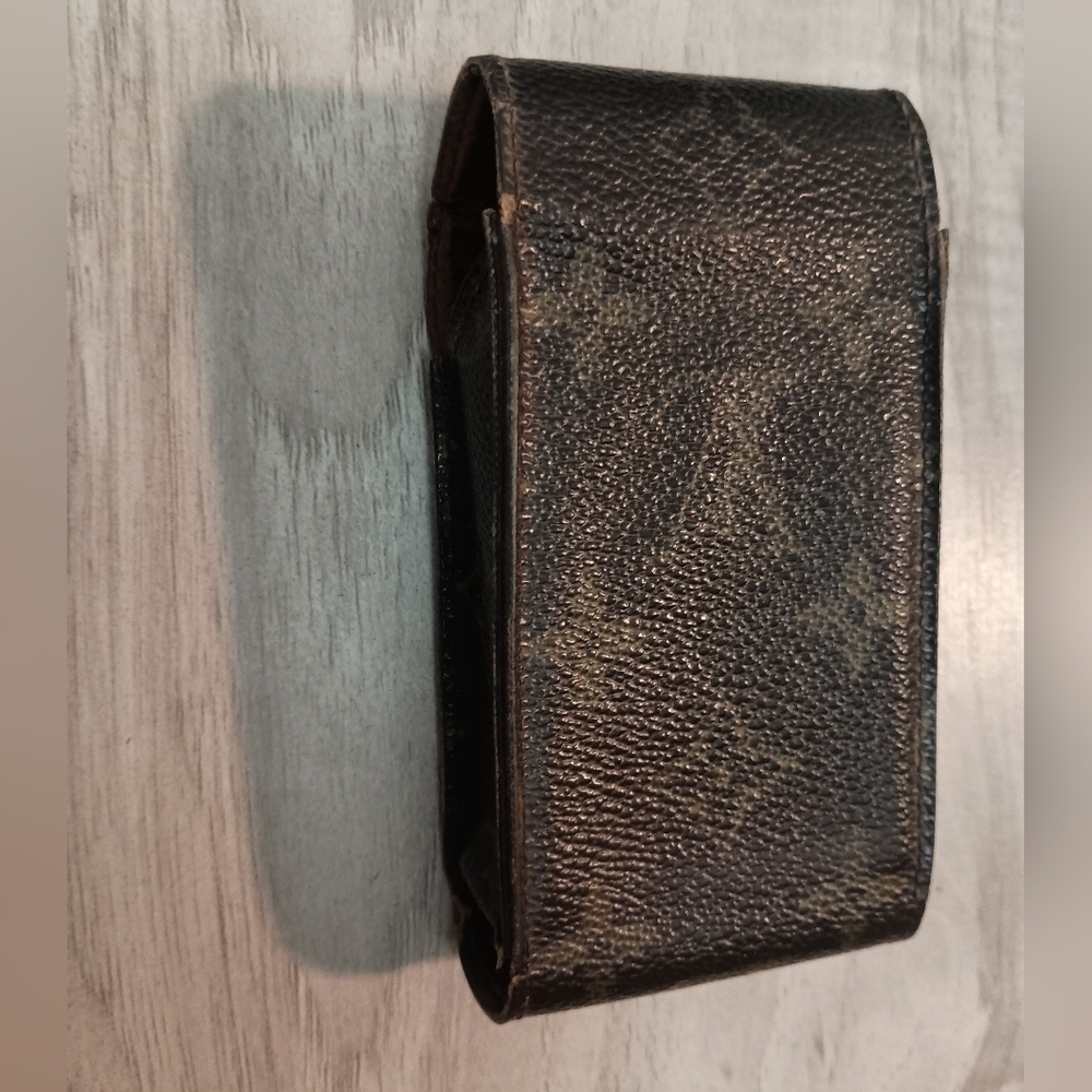 LOUIS VUITTON Monogram Etui Cigarette case pouch MonogramCanvas Brown - Picture 3 of 9